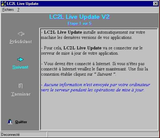 LC2L Live update Version 2